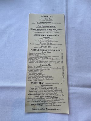 Menu photo 5 Wolfdale's Cuisine Unique Tahoe City, CA Menu photo 5 Wolfdale's Cuisine Unique Tahoe City, CA