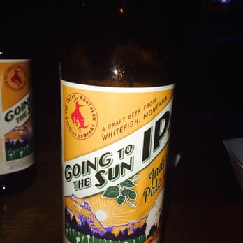 Kip's Beer Garden - "Going to the Sun" IPA - appropriately named local beer that you must try! - Beer Gardens Near Me - Saint Mary, Montana Kip's Beer Garden - "Going to the Sun" IPA - appropriately named local beer that you must try! - Beer Gardens Near Me - Saint Mary, Montana