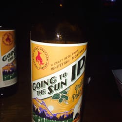 Kip's Beer Garden - "Going to the Sun" IPA - appropriately named local beer that you must try!