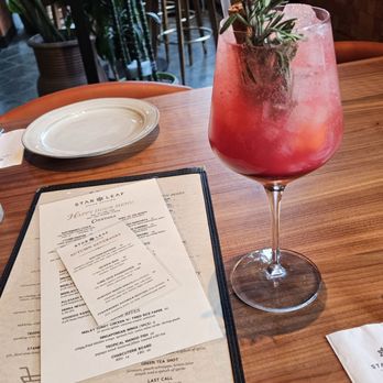 Star Leaf - Summer nonalcoholic drink - Asian Fusion Near Me - Pasadena, California Star Leaf - Summer nonalcoholic drink - Asian Fusion Near Me - Pasadena, California