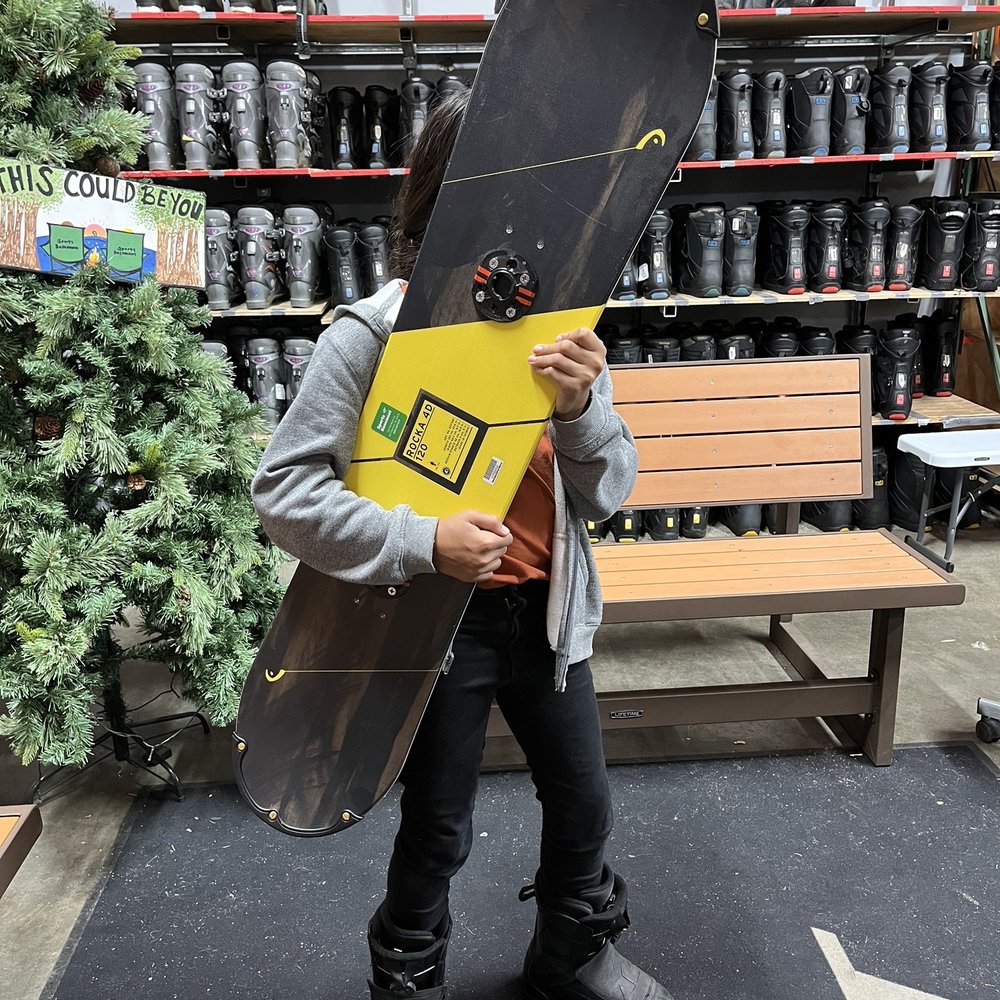 Sports Basement - Our younger daughter learned how to snowboard last week using these boots and board. - Outdoor Gear Near Me - San Ramon, California Sports Basement - Our younger daughter learned how to snowboard last week using these boots and board. - Outdoor Gear Near Me - San Ramon, California