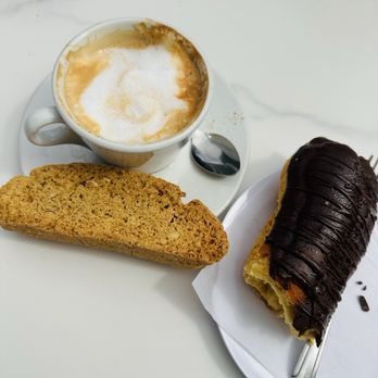 Lavazza - Eclair, cappuccino, biscotti - Cafes Near Me - San Jose, California Lavazza - Eclair, cappuccino, biscotti - Cafes Near Me - San Jose, California
