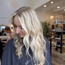 Blonde highlights