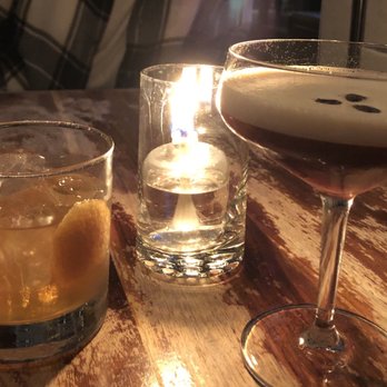 Nightingale - Citrus negroni and espresso martini - Live/Raw Food Near Me - Vancouver, British Columbia
