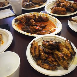 D. 5 Peri-Peri Wings H. Grilled Whole Chicken