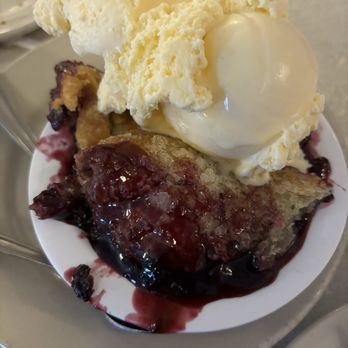 Mary Mac's Tea Room - Blueberry cobbler - Southern Near Me - Atlanta, Georgia Mary Mac's Tea Room - Blueberry cobbler - Southern Near Me - Atlanta, Georgia
