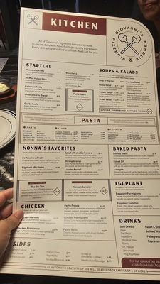 Menu photo 2 Giovanni's Pizzeria & Kitchen Davenport, FL Menu photo 2 Giovanni's Pizzeria & Kitchen Davenport, FL