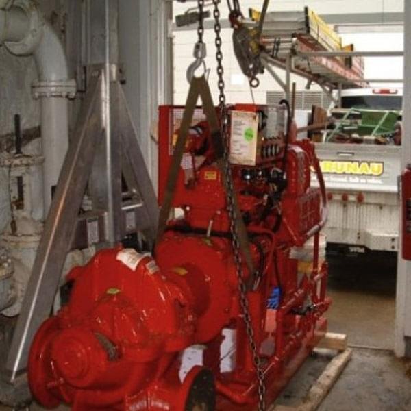 Slide of Grunau Fire Protection