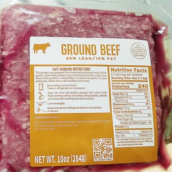 Green Chef - Ground beef, not organic. Started turning brown. Sat in box for at least 4 days before it arrived. - Food Delivery Services Near Me Green Chef - Ground beef, not organic. Started turning brown. Sat in box for at least 4 days before it arrived. - Food Delivery Services Near Me