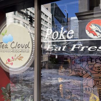 Tea Cloud - Exterior sign - Bubble Tea Near Me - Denver, Colorado