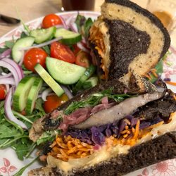 Roebuck - Veggie Ruben... too many carrots.  Needed more sauerkraut and sauce.