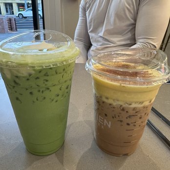 Da Vien Coffee - Banana matcha and egg coffee - Coffee & Tea Near Me - Rosemead, California Da Vien Coffee - Banana matcha and egg coffee - Coffee & Tea Near Me - Rosemead, California