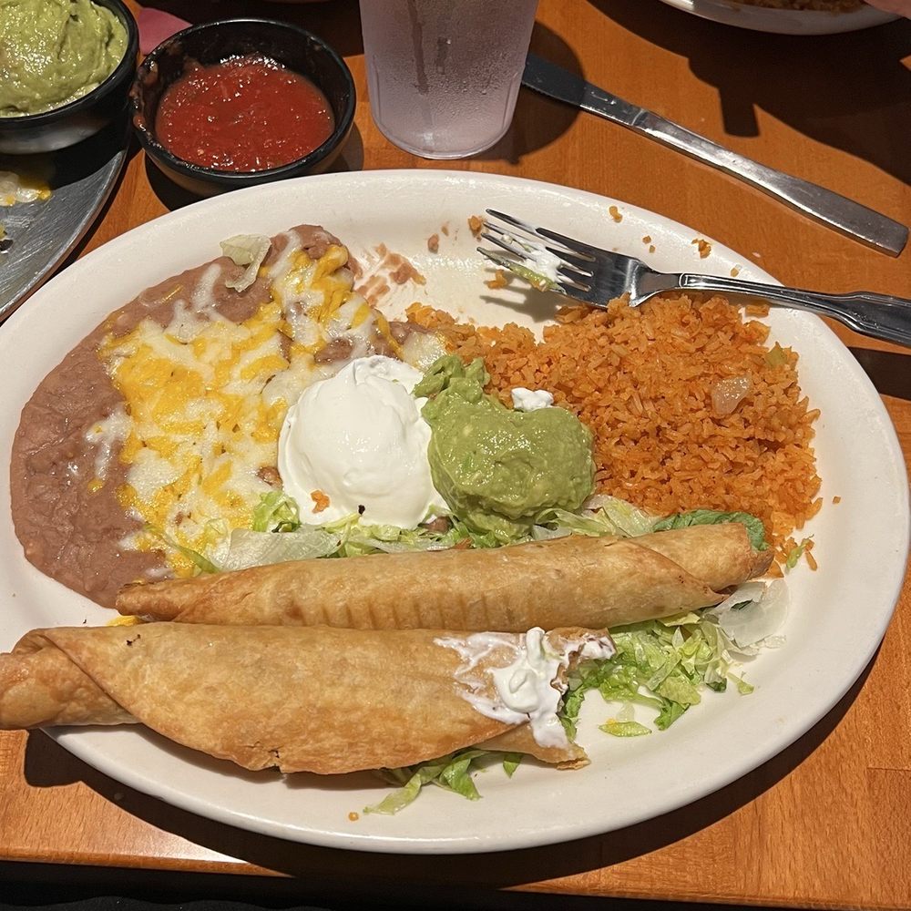 Chicken Flautas Rancheras Dinner (OLO) Chicken Flautas Rancheras Dinner (OLO)