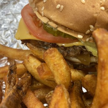 Five Guys - Little Bacon Cheeseburger - Burgers Near Me - Jupiter, Florida