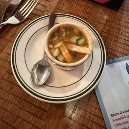Complementary soup Complementary soup