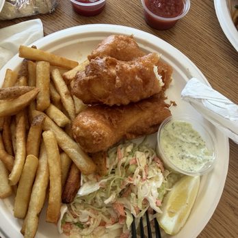 Pier 101 Seafood - Halibut fish and chips - Seafood Near Me - Grover Beach, California Pier 101 Seafood - Halibut fish and chips - Seafood Near Me - Grover Beach, California