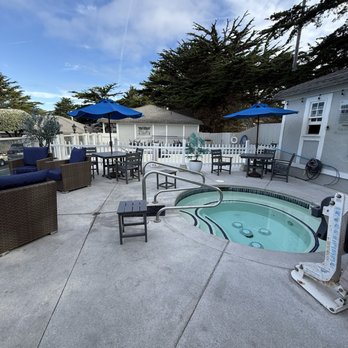 Fogcatcher Inn - The hot tub that has a ton of too many chemicals! - Hotels Near Me - Cambria, California Fogcatcher Inn - The hot tub that has a ton of too many chemicals! - Hotels Near Me - Cambria, California