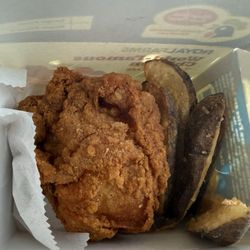 Royal Farms 131 - Single piece dark with fries.