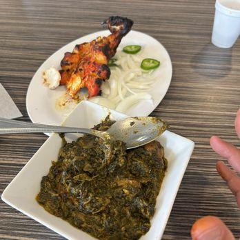 Khan Karahi Kabobs - Spinach and lamb - Pakistani Near Me - Hayward, California