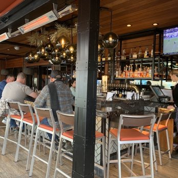 Saint & Second - Rooftop bar area - New American Near Me - Long Beach, California