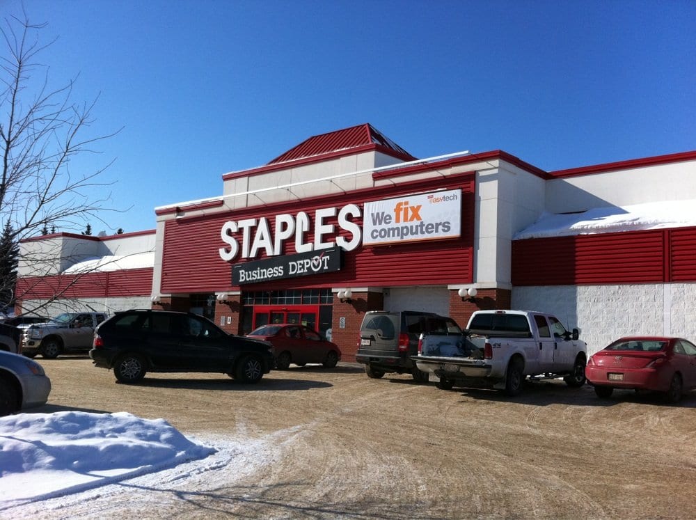 STAPLES CLOSED 4122 Calgary Trail, Edmonton, Alberta Office