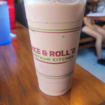 Rice & Roll’d - Chocolate Milk Tea - Vietnamese Near Me - Manteca, California