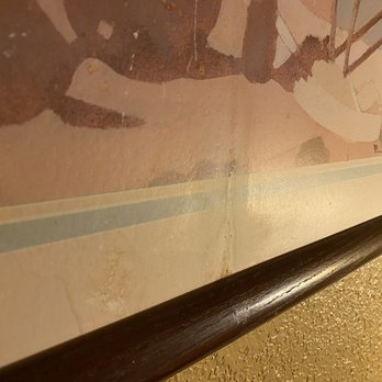 Budget Inn - Mystery substance splattered on the walls that wasn't fully cleaned - Hotels Near Me - Bellflower, California Budget Inn - Mystery substance splattered on the walls that wasn't fully cleaned - Hotels Near Me - Bellflower, California
