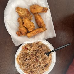 Ho Ho Cherry House - Wings with Pork Fried Rice