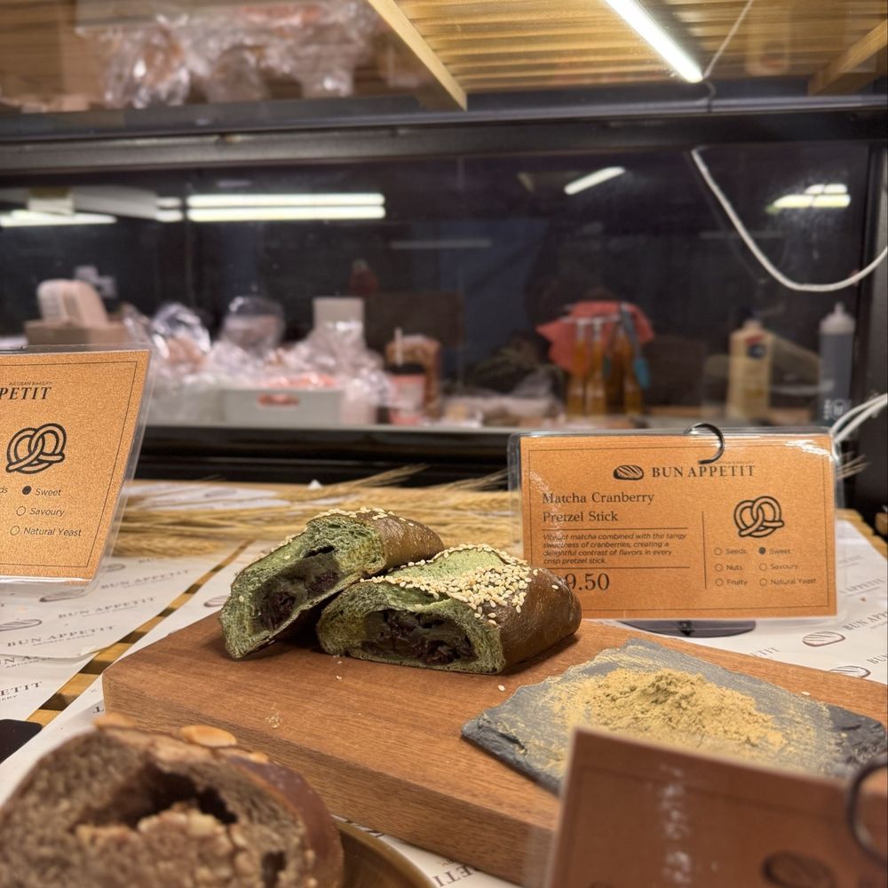 Bun Appetit - Matcha cranberry pretzel - Bakeries Near Me - Markham, Ontario Bun Appetit - Matcha cranberry pretzel - Bakeries Near Me - Markham, Ontario