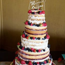 Our wedding cake! Just as delicious as it is beautiful. Our wedding cake! Just as delicious as it is beautiful.