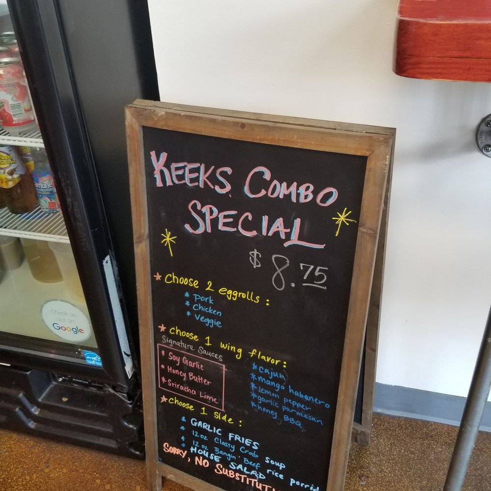 KEEKS Eggrolls & Wings - Asian Fusion Near Me - Keller, Texas