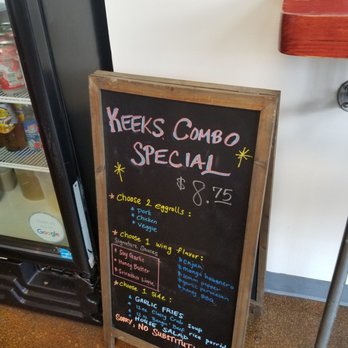KEEKS Eggrolls & Wings - Asian Fusion Near Me - Keller, Texas