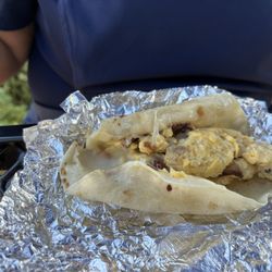 Terrible Love - Bacon Cheddar Egg Breakfast Taco