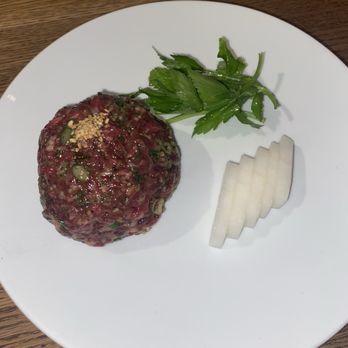 Moono - Beef Tartare - Korean Near Me - New York, New York