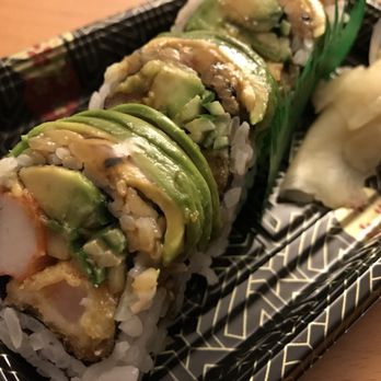 Ho Sushi Express - Green Dragon Roll - Japanese Near Me - Toronto, Ontario