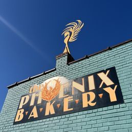 Easy to see sign as you come by this bakery Easy to see sign as you come by this bakery