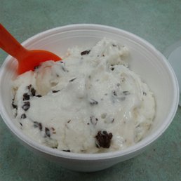 Coconut chocolate almond ice cream