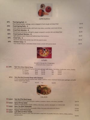 Menu photo 4 Lemongrass Thai Restaurant Billings, MT