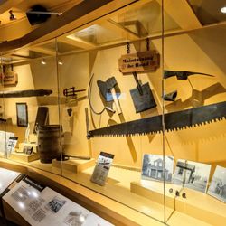 Fort Necessity National Battlefield - Visitor Center Display at Fort Necessity National Battlefield