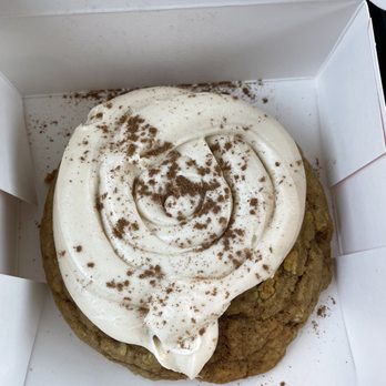 Crumbl - Oak Creek - Caramel Pumpkin Cookie - Bakeries Near Me - Oak Creek, Wisconsin