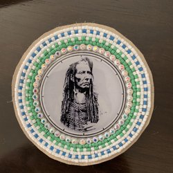 Dolan's Pub - Medallion beaded by June Kayla Tootoosis