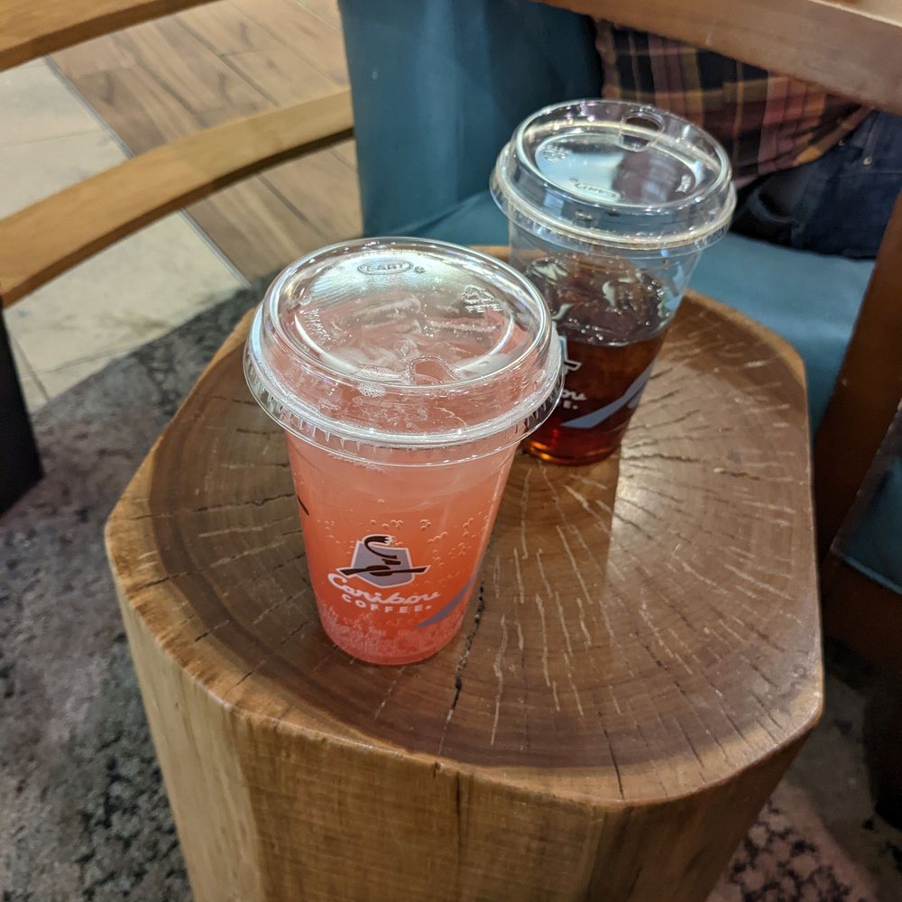 Caribou Coffee - Medium sparkling cherry limeade - Coffee & Tea Near Me - St. Paul, Minnesota Caribou Coffee - Medium sparkling cherry limeade - Coffee & Tea Near Me - St. Paul, Minnesota