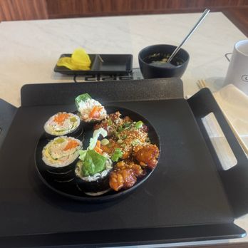 Lee Gimbap - Tuna gimbap & sweet & spicy chicken combo - Korean Near Me - Fairfax, Virginia