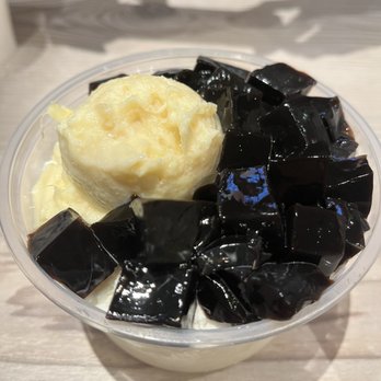 Sweethoney Dessert - Durian & D3. Durian and Grass Jelly with Vanilla Frost - Desserts Near Me - Colma, California