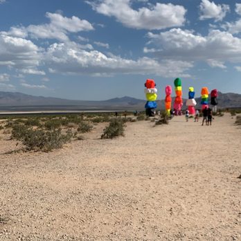 Seven Magic Mountains - Public Art Near Me - Las Vegas, Nevada Seven Magic Mountains - Public Art Near Me - Las Vegas, Nevada