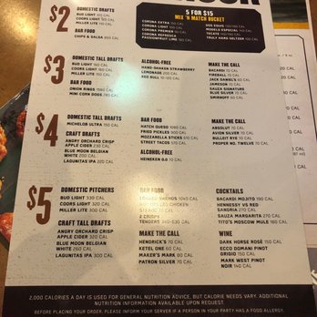 Buffalo Wild Wings - HAPPY HOUR at BWW. Just because it's Thursday doesn't mean you can't drink - Chicken Wings Near Me - Watchung, New Jersey Buffalo Wild Wings - HAPPY HOUR at BWW. Just because it's Thursday doesn't mean you can't drink - Chicken Wings Near Me - Watchung, New Jersey