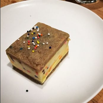 Launderette - Birthday cake ice cream sandwiches. It was a perfect sweet treat to cap off a great dinner. - New American Near Me - Austin, Texas Launderette - Birthday cake ice cream sandwiches. It was a perfect sweet treat to cap off a great dinner. - New American Near Me - Austin, Texas