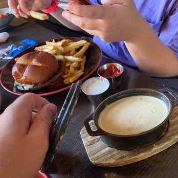 Brick & Bourbon - Beer cheese dip, mushroom burger w/ vegan pattie - New American Near Me - Maple Grove, Minnesota Brick & Bourbon - Beer cheese dip, mushroom burger w/ vegan pattie - New American Near Me - Maple Grove, Minnesota