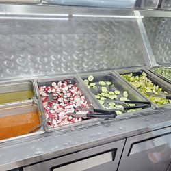 Self-serve condiments. 7/14/2026