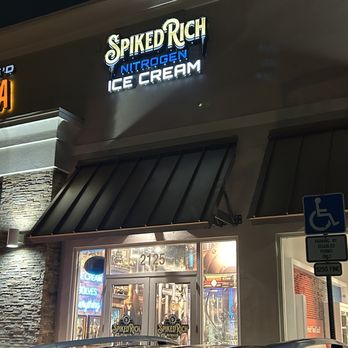 Spiked Rich Nitrogen Ice Cream - Outside - Ice Cream & Frozen Yogurt Near Me - Davie, Florida Spiked Rich Nitrogen Ice Cream - Outside - Ice Cream & Frozen Yogurt Near Me - Davie, Florida
